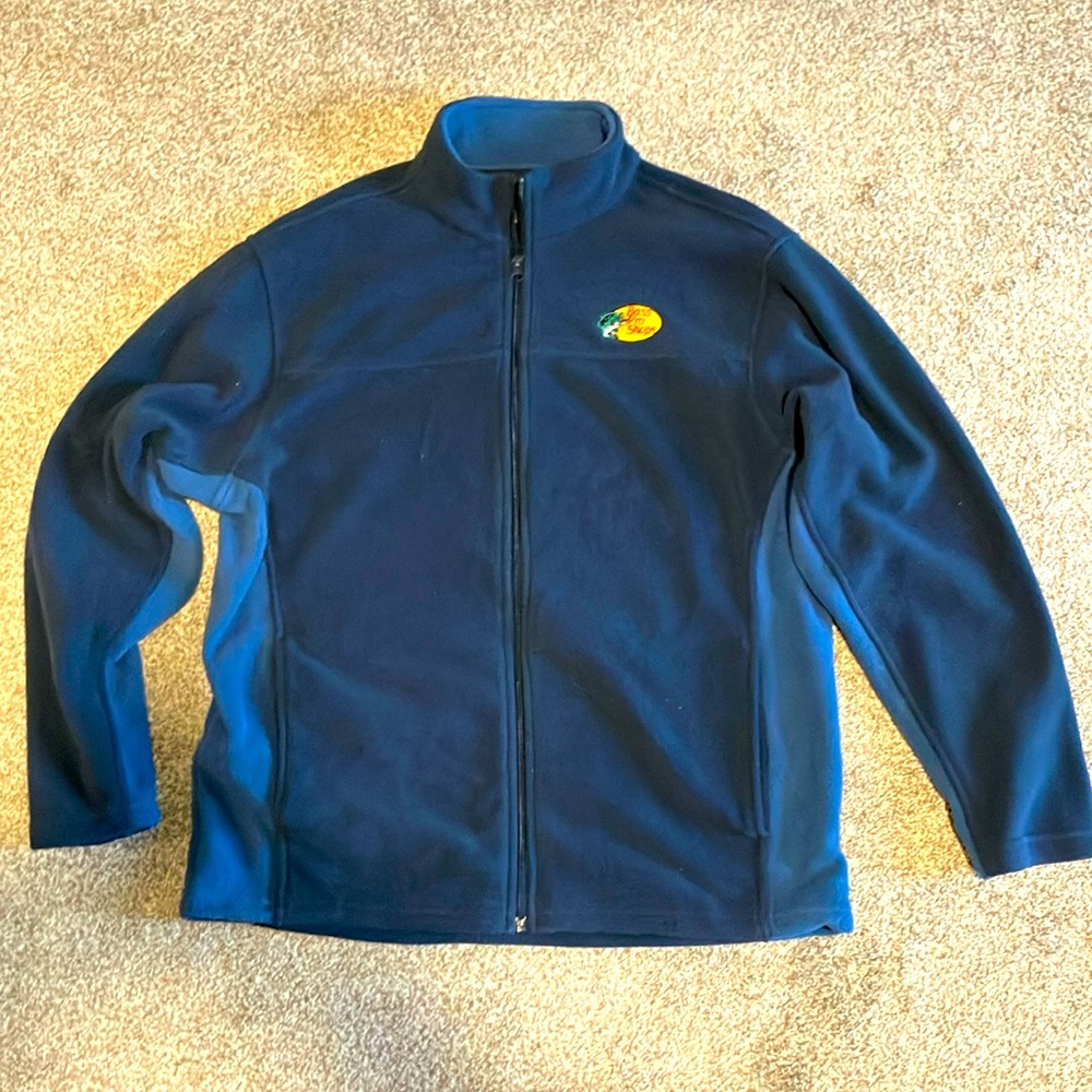 BASS PRO SHOPS FLEECE FULL ZIP SWEATSHIRT
